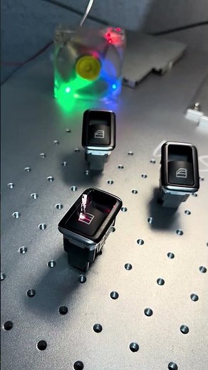 Restauração botão de vidro Mercedes