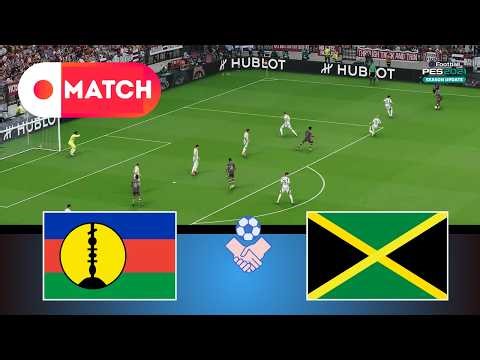 Jamaica vs New Caledonia | World Cup Qualification 2026 Simulation | PES 21 Realistic Gameplay