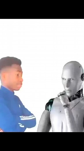 human vs humanoid daily rap battle on Instagram: "Day 56"