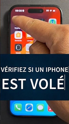 Comment vérifier si un iPhone a été signal volé ou perdu avant l'achat #IMEI #shortsvideo