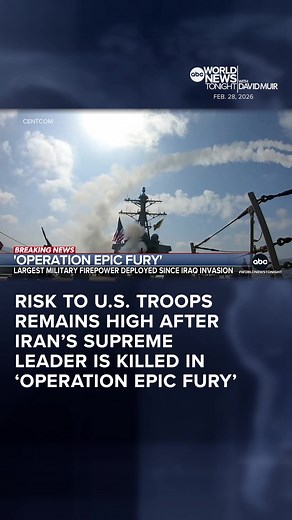 With the attack on Iran, the U.S military is drawing upon the largest amount of firepower deployed to the Middle East since the invasion of Iraq. Martha Raddatz has details.