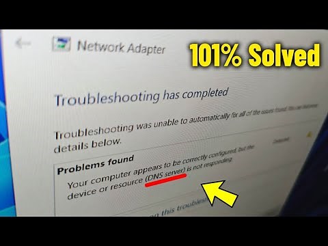 Your computer appears to be correctly configured but DNS Server Not Responding – Error Solved ✅