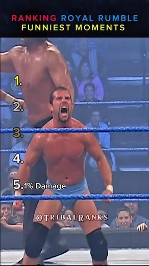 Ranking Royal Rumble Match Funniest WWE Moments #wrestling #wwe #wrestlemania