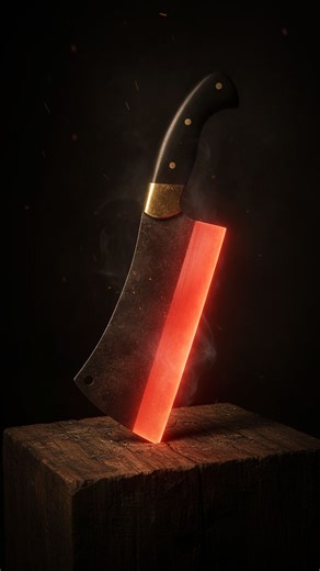 Making a Clever from an old Saw | Black Anvil