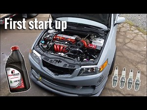 Turbo Tsx: First start up and drive test.