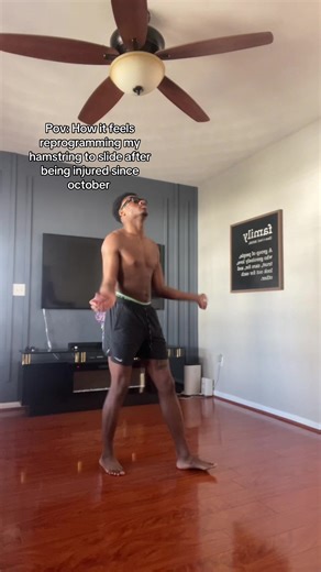More hamstring content 😂 #godisgood #reprogram #track #slide #lawnmower