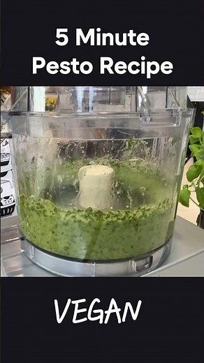 Delicious Dairy-free Basil Pesto Recipe - Perfect Vegan Sauce For Meatless Pasta
