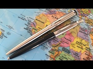 The Timeless Parker Vector Stainless Steel CT Ballpoint Pen & Parker Jotter Special Black (Unboxing)
