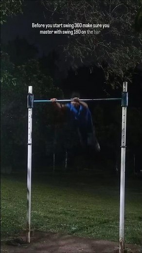 how to do swing 🌀 360° step by step #calisthenics #toturial #motivation #shorts