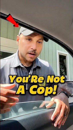 Security Guard Thinks He’s a Cop! 😳