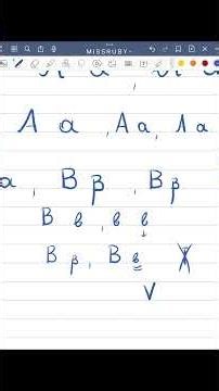 How to Pronounce & Write Beta (Β β) 🇬🇷 | Greek Alphabet Part 2