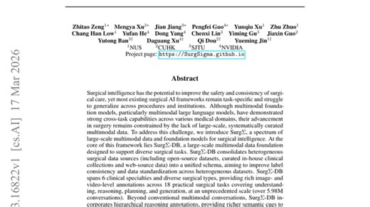 英伟达 SurgΣ：手术AI的全新突破，解锁多模态数据的潜力