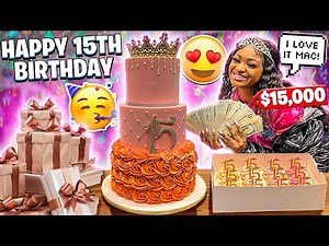 SURPRISED MACEI WITH $15,000 FOR HER 15TH BIRTHDAY PARTY!🥳