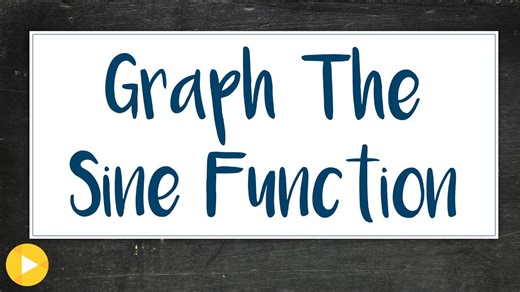 4e example 1 (how to graph the sine function)