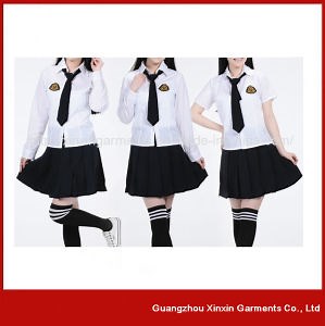 [Hot Item] OEM Custom Design Summer High Quality School Uniform (U02)