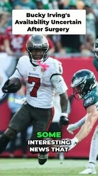 #Bucs RB Bucky Irving is once again in injury trouble during this off-season. #Bucsfootball #shorts