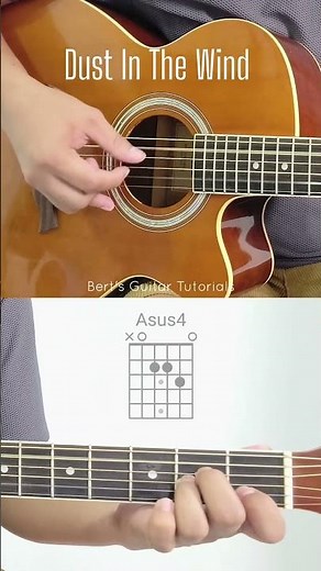 i close my eyes ... dust in the wind guitar chords