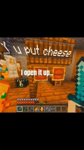why u put cheese on my cheeseburger #minecraft #gaming #funny #relatable #youtubeshorts