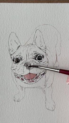 Governor 💙 #memorialportrait | Jamie Clark Art