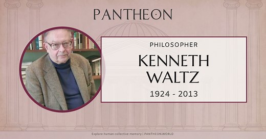 Kenneth Waltz Biography | Pantheon