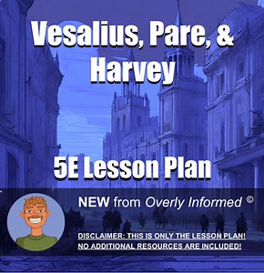 Vesalius, Pare, & Harvey 5E Lesson Plan