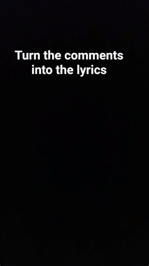 Turn the comments into the #lyrics