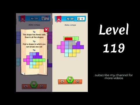IQ Boost Level 119 Make a shape