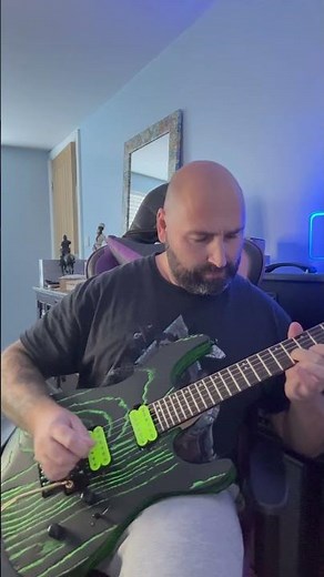 Jackson DK2 Green Glow The Beast Can Do Any Tone - Blackstar HT20 - JB split coil