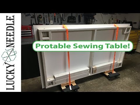 Portable Sewing Table | Upholstery Tips and Tricks