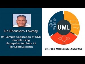 05-Sample Application of UML models using Enterprise Architect 12 | مثال تطبيقي لنمذجة الأنظمة