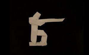 【torself】 玩具兵3折纸教程origami army man 3