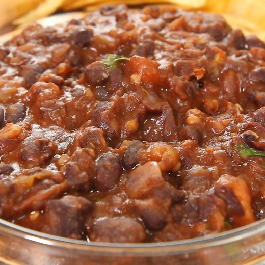 Gloria's Black Bean Dip FULL RECIPE: http://bit.ly/2aeC4op | Chop Secrets