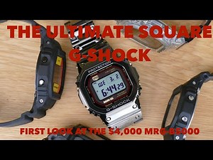 Ultimate G-Shock Square! First Look at the MRG-B5000B
