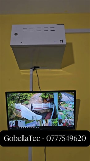 🎥 CCTV Installation Project by Gobella Tec 🔒