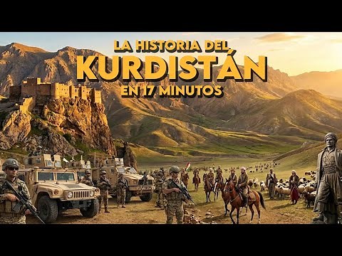 ✅ ¿Qué es el KURDISTÁN? RESUMEN de la HISTORIA y el conflicto kurdo en 15 minutos