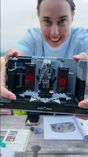 LEGO ON LOCATION Building The Lord of the Rings Barad-dur in New Zealand Part 5 #lego