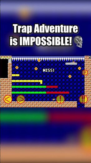 Trap Adventure 2 is the most IMPOSSIBLE GAME EVER!!! #shorts
