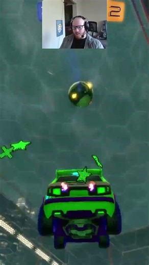 A Double Flip Reset #shorts #rocketleague