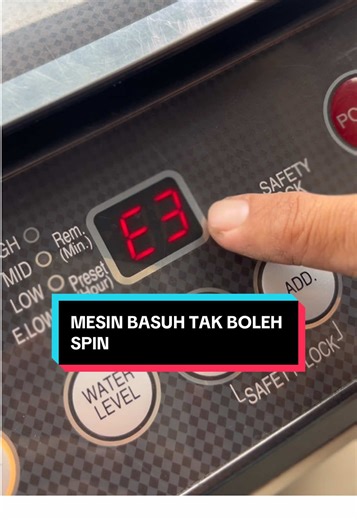 Mesin Basuh Tak Boleh Spin: Penyelesaian Mudah