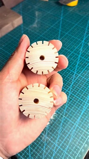 DIY wooden knobs