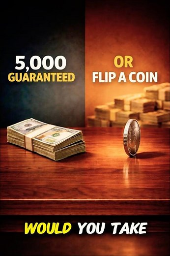 $5,000 or Flip a Coin for $50,000?
