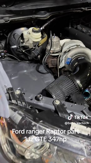 Ford Ranger Raptor Custom Build with 1JZ GTE Engine