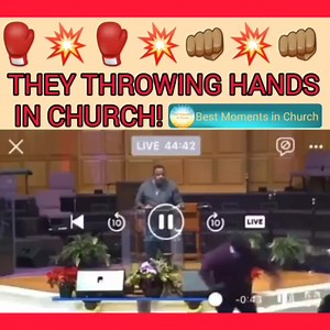 51K views · 616 reactions | 壘Warfare is going on in the temple but it ain't the kind you're thinking!| ‍♂️ Go Follow @best_moments_in_church  Hit the link in the bio to shop for T-shirts ✉ Inbox Us for advertisement opportunities. | Best Moments In Church | Facebook