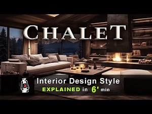 CHALET - Interior Design Style Explained by Retro Lamp