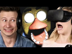 Scared People Play Five Nights At Freddy's | FNAF Help Wanted