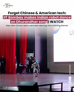 In a very unexpected coming together of high-end engineering and Bollywood pop culture, a humanoid robot stole the show at IIT Bombay Techfest 2025. A rhythmic performance to the viral hit ‘Fa9la’ (Sher-e-Baloch) has swept the internet, earning for the star robot an affectionate sobriquet, “Chitti Dakait” from mesmerized netizens. What was to be a routine technical demonstration at Asia’s largest science and technology festival turned into a complete spectacle as the robot matched the infectious