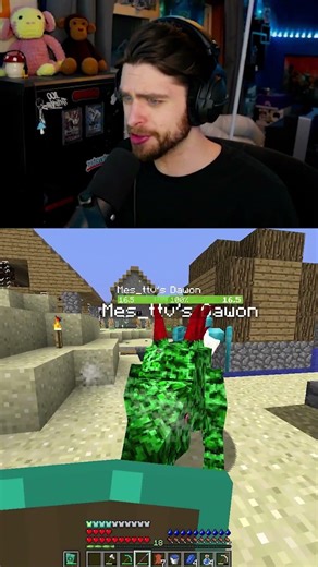 MES NOT WEARING A HAT?? go watch my new rl craft video!