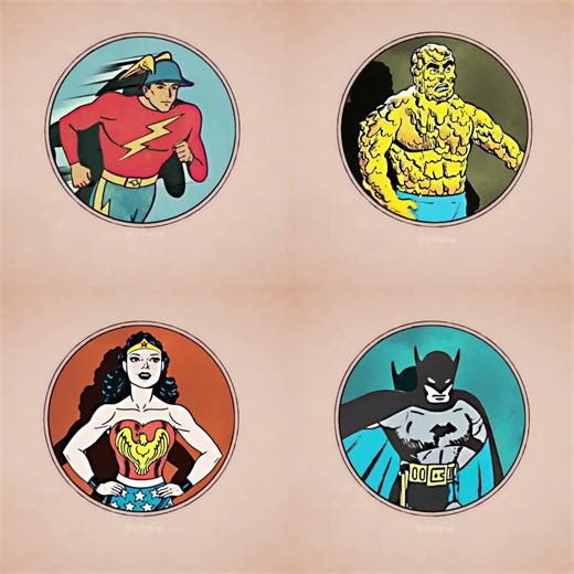 DC Studios intro but it changes for each film PT2 #dccomics #batman #wonderwoman #flash