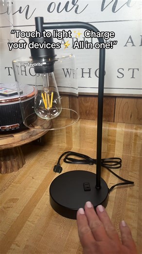 These touch lights with built-in charging ports are a game-changer. Perfect for bedrooms, dorms, or anywhere you need light   power at your fingertips. 💡📱#homedecor #SmartLiving #TouchLights #HomeEssentials#fyp