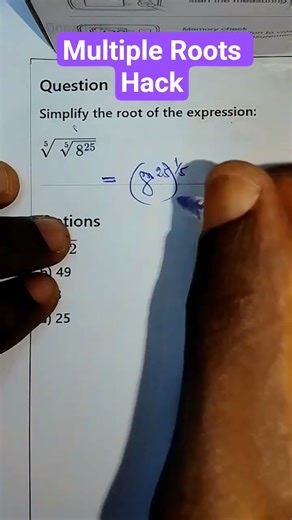 Multiple Root Hack #highschoolmath #basicproblems #maths #mathshorts #exam